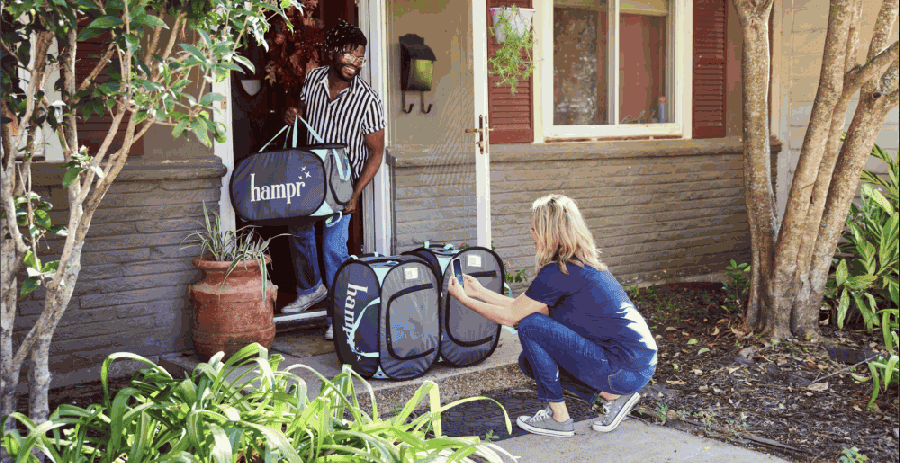 App-based laundry service hampr now available throughout much of northern metroplex