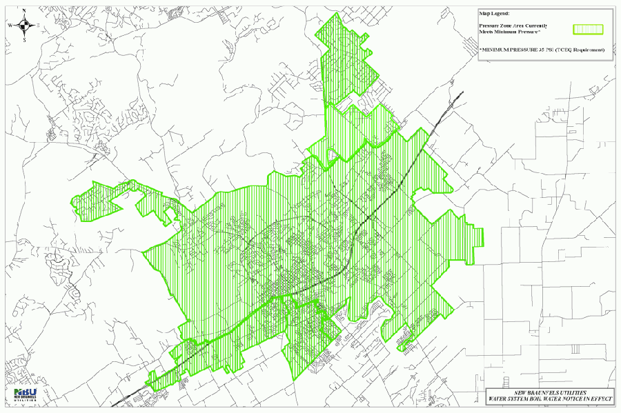 Full water pressure restored in New Braunfels Utilities service area