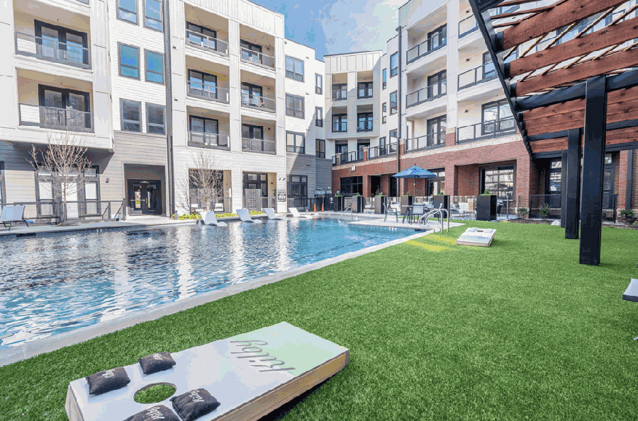 Luxury apartment complex Kilby finalizes construction, now leasing in Frisco Square