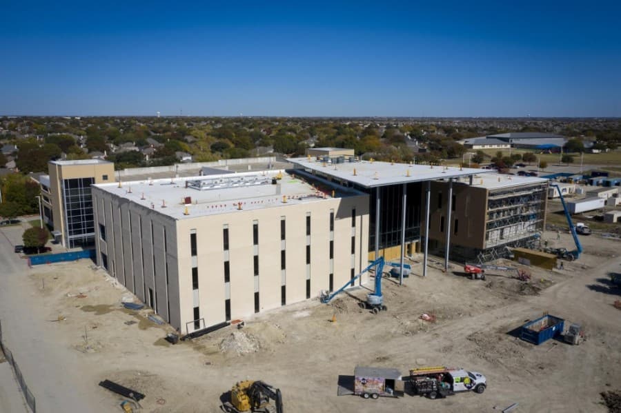 IT Center at Collin College Frisco approaching completion