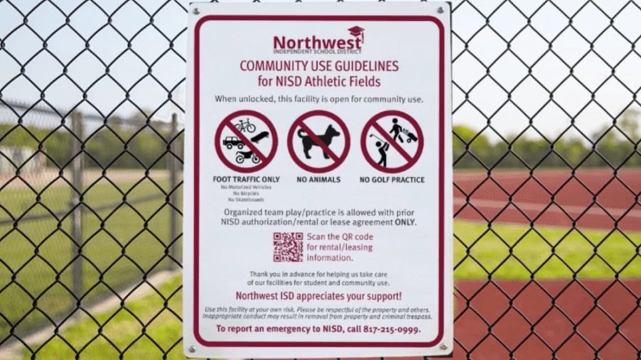 Northwest ISD opens middle school athletic fields to local community