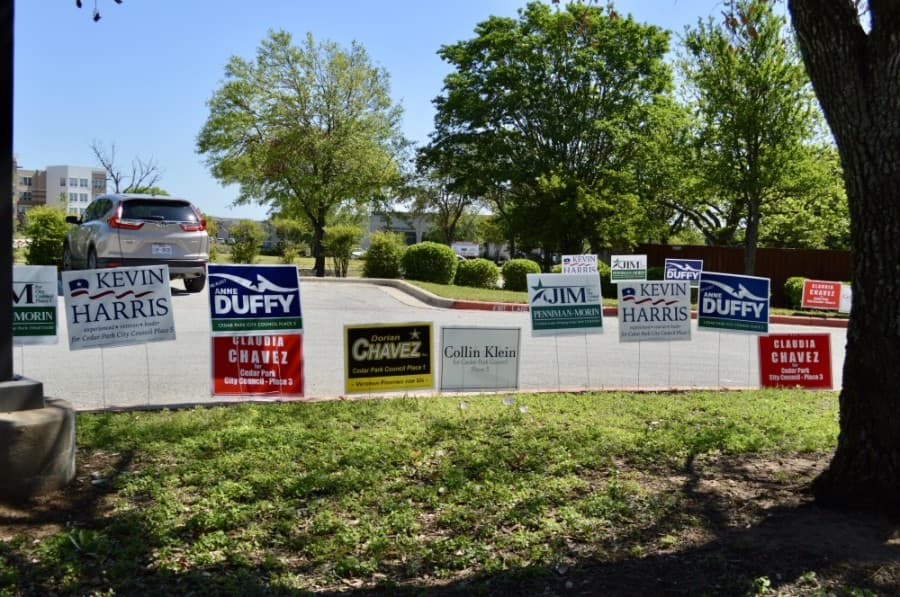 Read about Cedar Park City Council candidates' 8-day finance reports