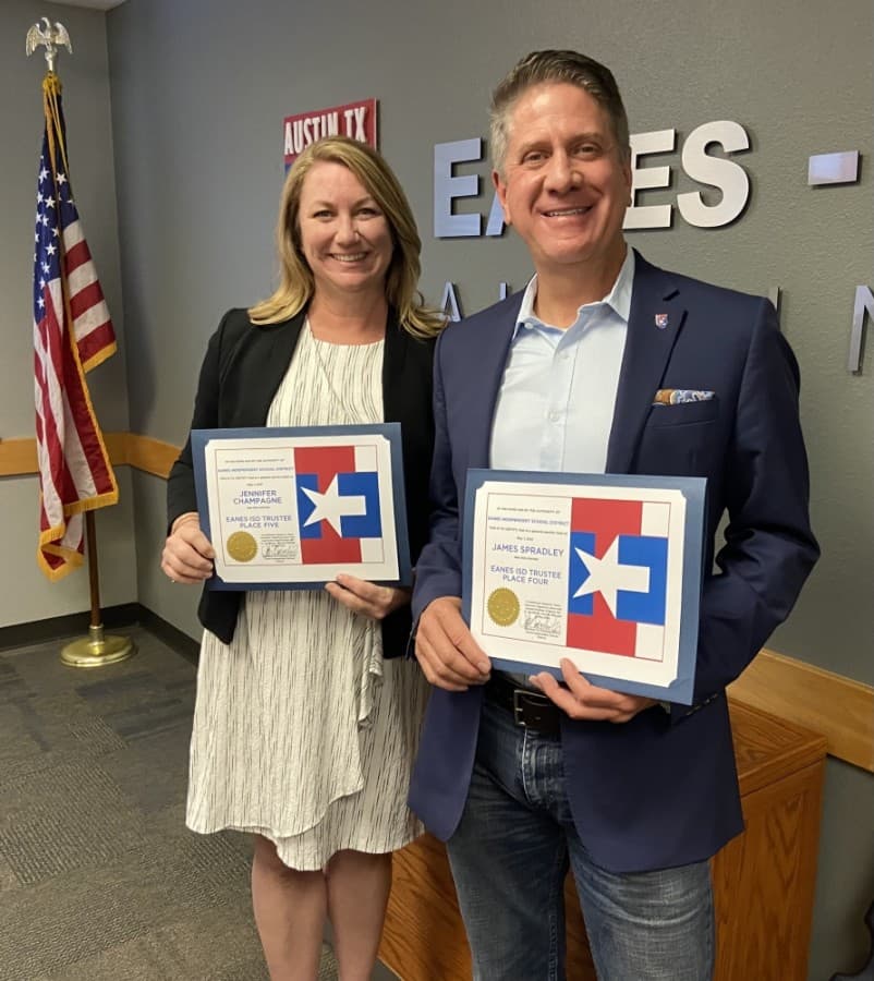 Eanes ISD incumbents begin new term following successful re-election campaigns