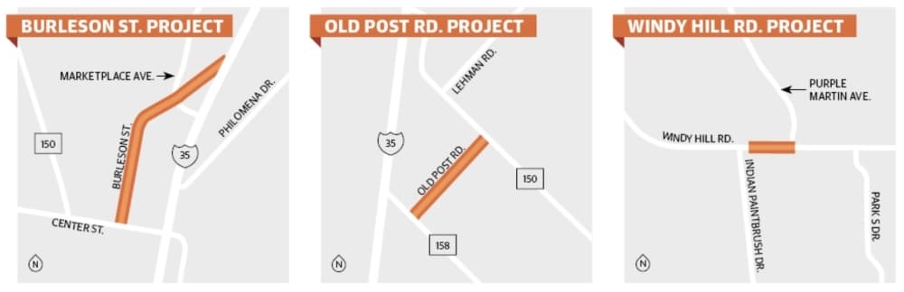 City of Kyle makes headway on 3 road projects