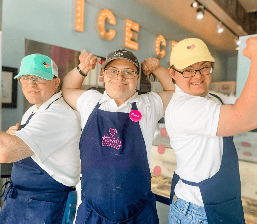 Howdy Homemade Ice Cream, which supports adults with disabilities, now open in Katy