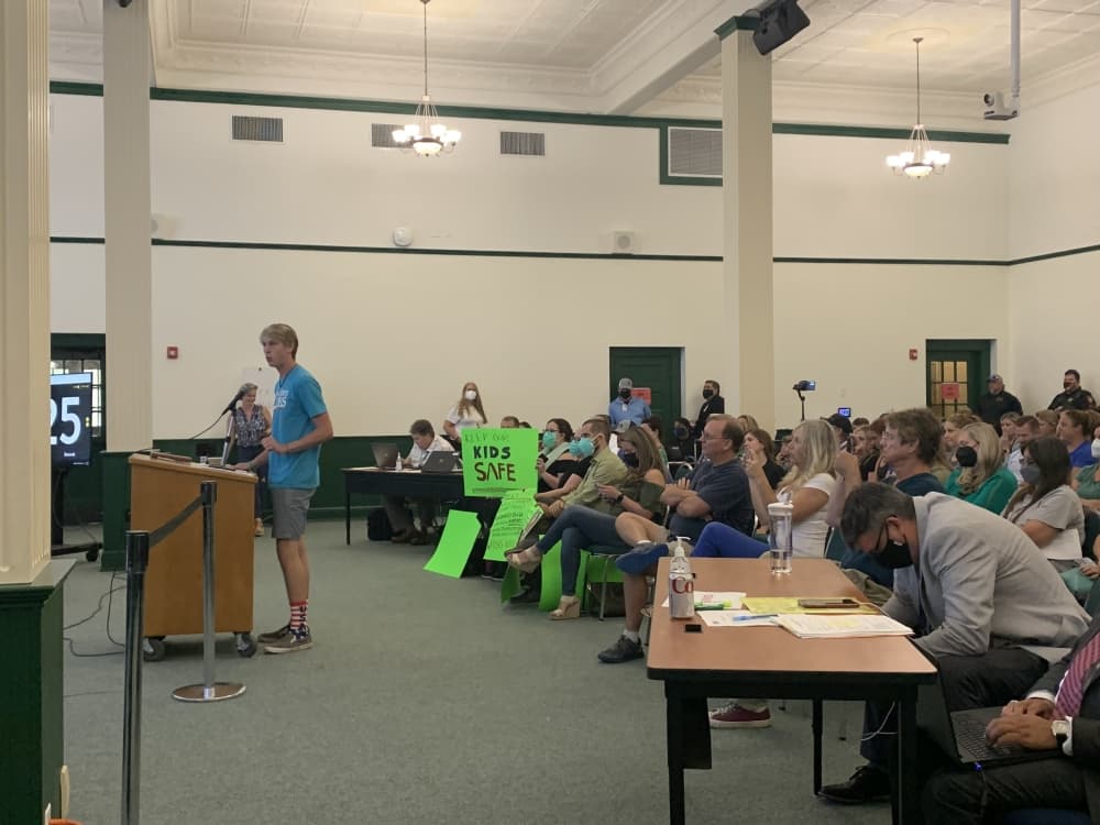 Hays CISD parents take sides on mask mandate