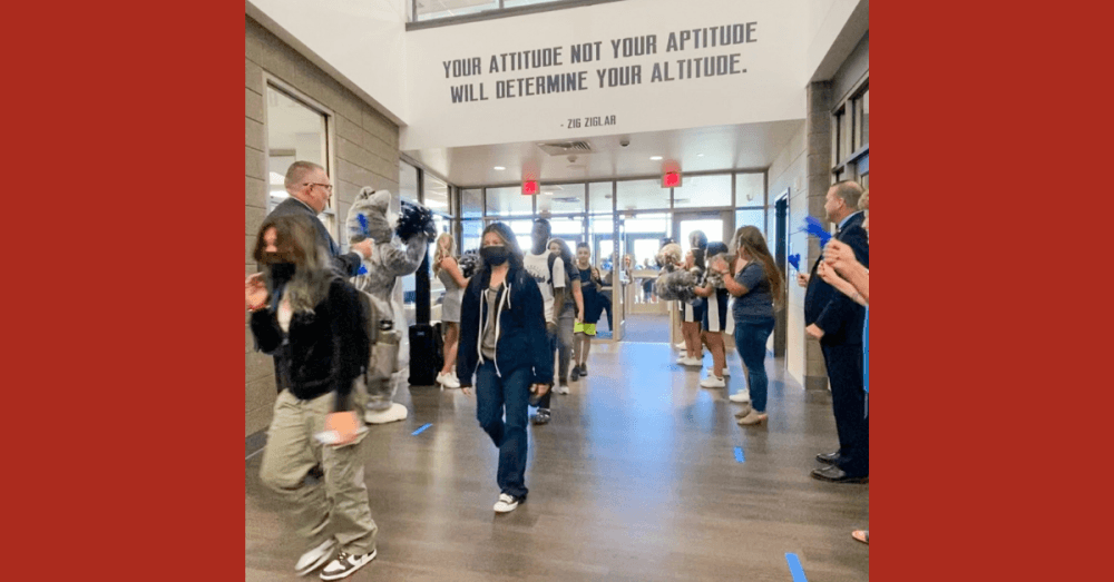 GALLERY: Newly opened Haskett Jr. High in Katy ISD welcomes students for 2021-22 school year