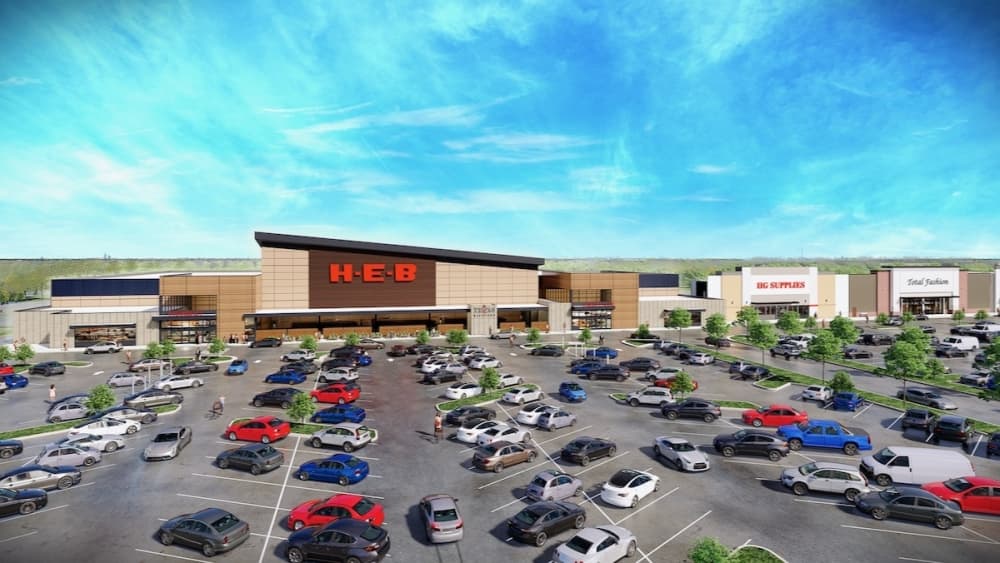 JUST IN: H-E-B-anchored The Market at Willis Shopping Center breaks ground