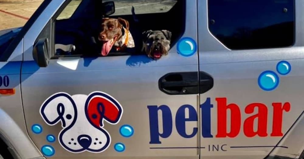 Couple planning to franchise three PetBar locations breaks ground on first site in Flower Mound