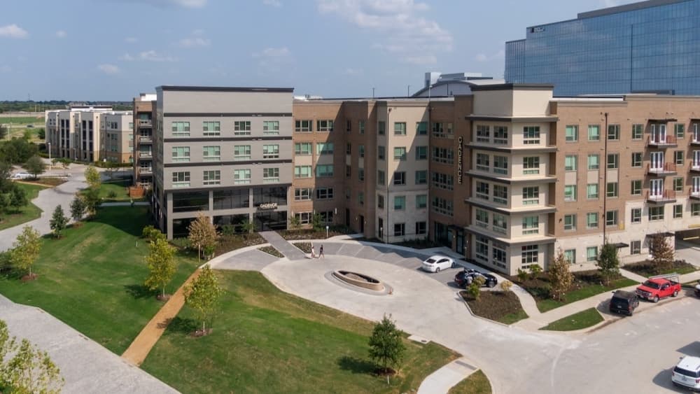 The Cadence luxury apartment complex opens at Frisco Station