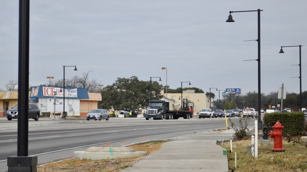 Bell Boulevard realignment project marked substantially complete