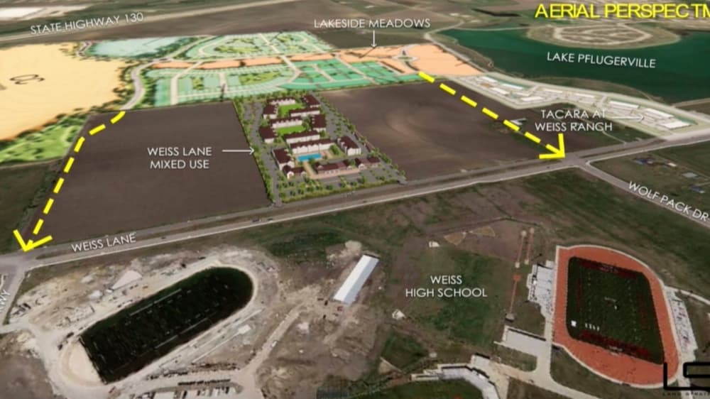 Pflugerville approves new mixed-use development on Weiss Lane