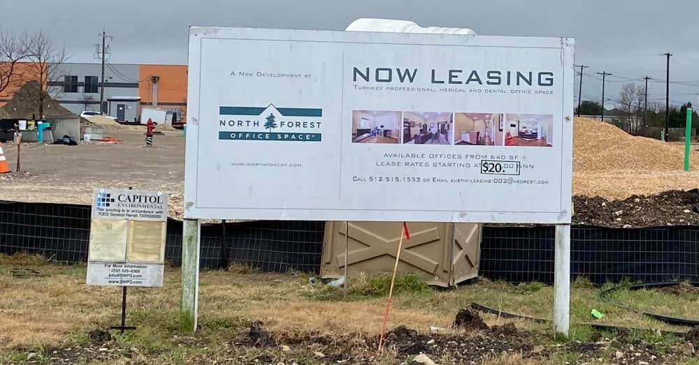 Second phase of North Forest office space underway on Gattis School Road in Round Rock