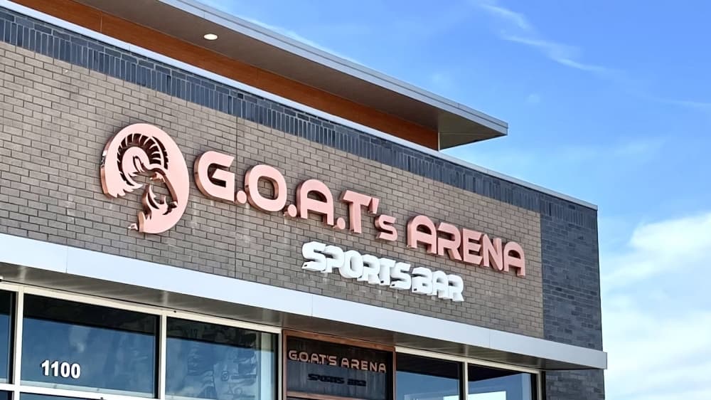 G.O.A.T's Arena Sports Bar serving food, drinks in west Frisco