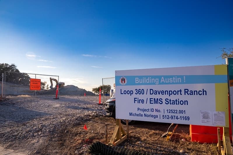 Construction begins on Davenport-area fire station off Loop 360/Westlake Drive