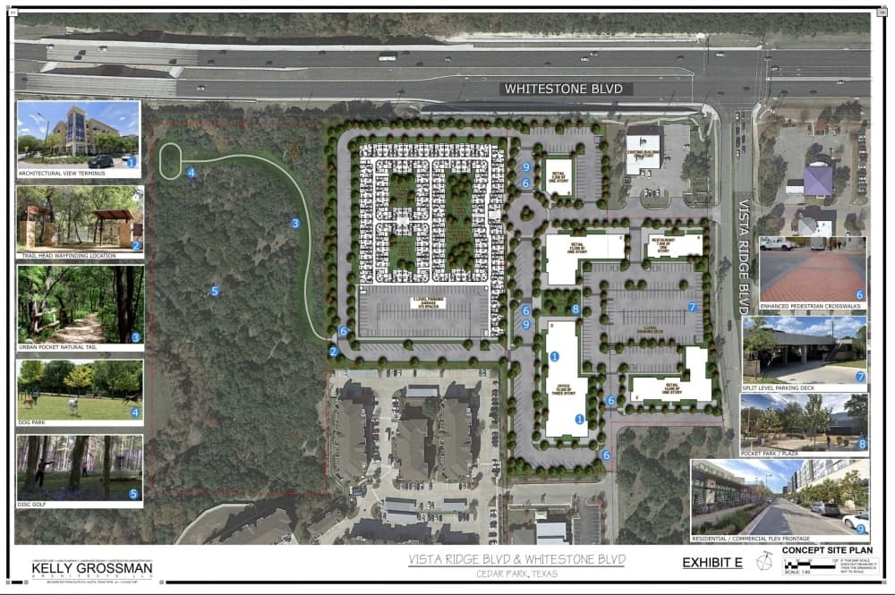 Mixed-use project coming to RM 1431, Vista Ridge Boulevard in Cedar Park