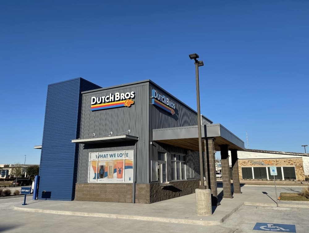 Dutch Bros Coffee now open on W. Lake Houston Parkway