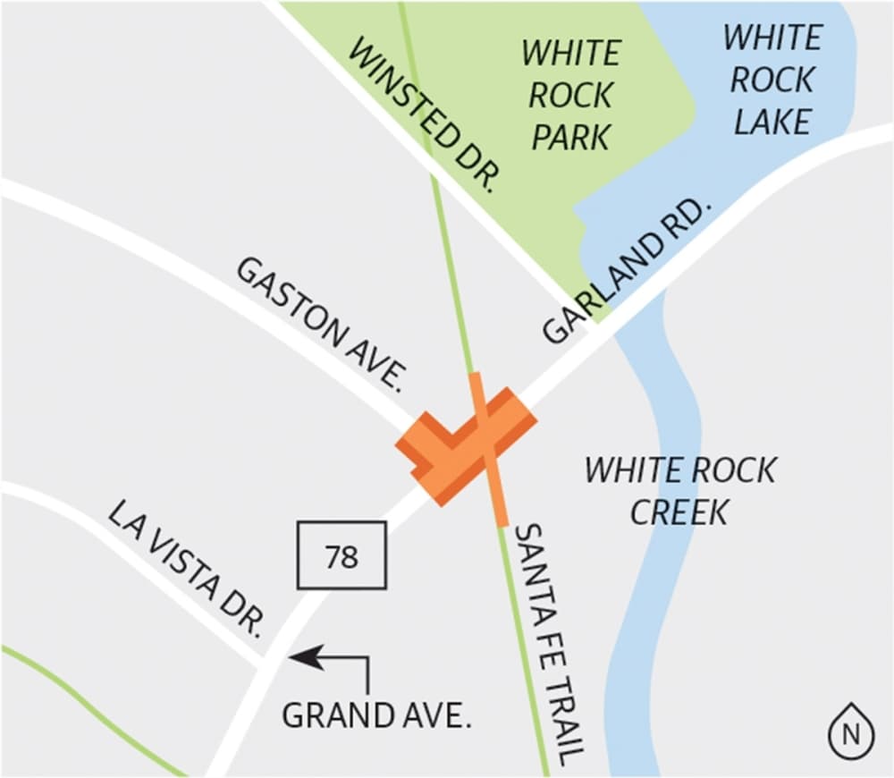 Detour coming for Santa Fe Trail in Dallas