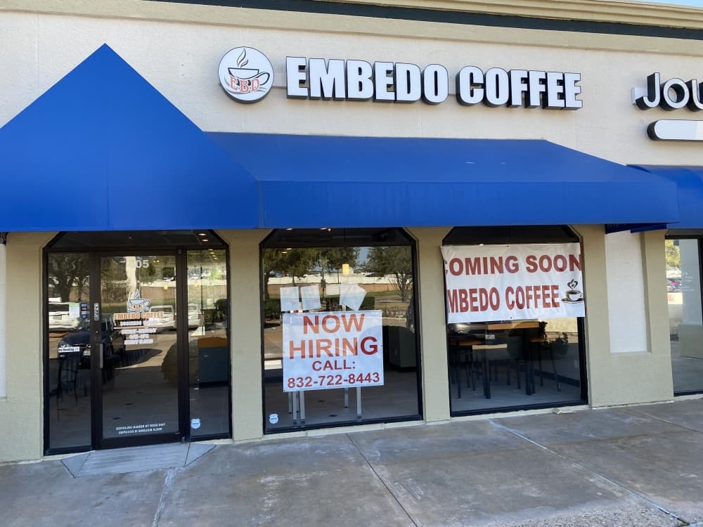 Embedo Coffee coming soon to Sugar Land