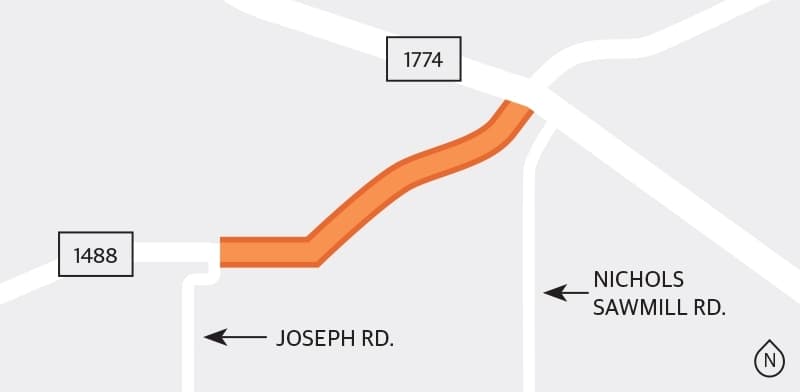 FM 1488 widening 37% complete west of Magnolia