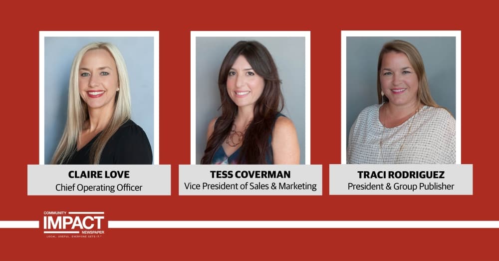 Significant leadership promotions announced at Community Impact Newspaper
