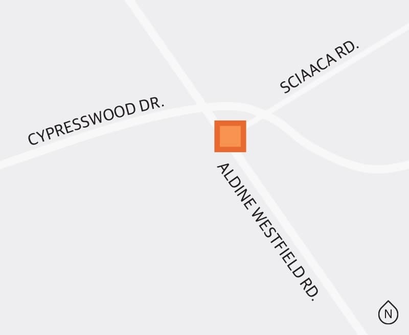 Construction nears completion on intersection improvements at Aldine Westfield, Sciaaca roads