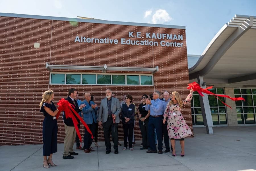 Klein ISD celebrates unveiling, rededication of K.E. Kaufman Alternative Education Center
