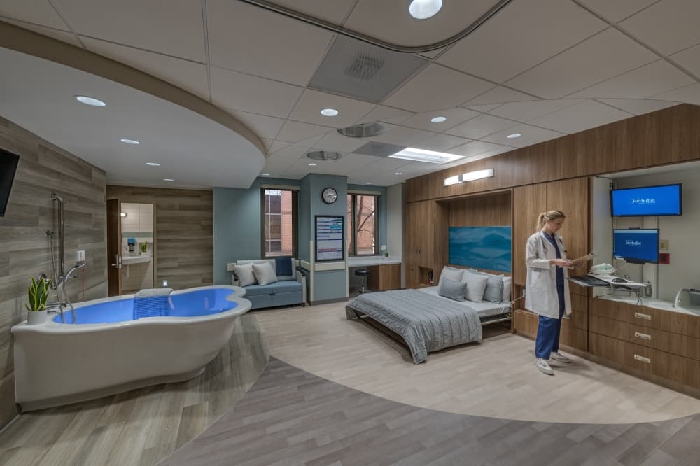 Houston Methodist Willowbrook Hospital opens low-intervention birthing suites