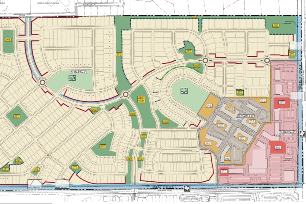 Frisco City Council OKs 328-acre development at Custer Road and Main Street
