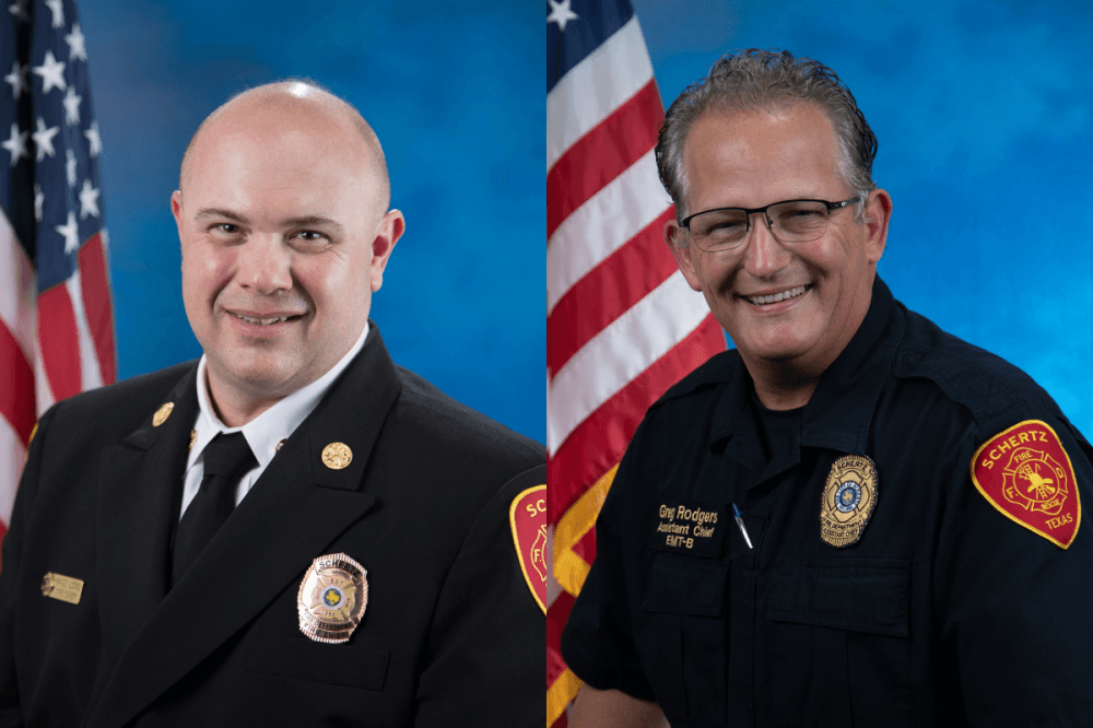 Schertz Fire Chief Kade Long retires; Greg Rodgers to take over