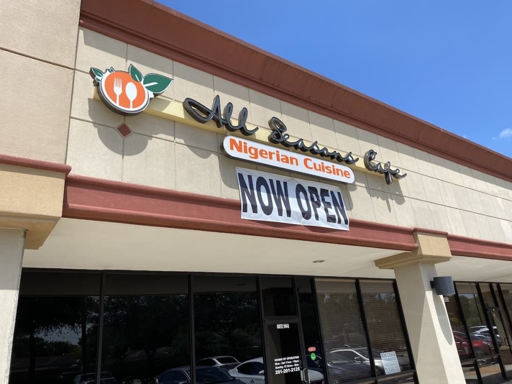 Nigerian restaurant All Seasons Cafe now open in Sugar Land