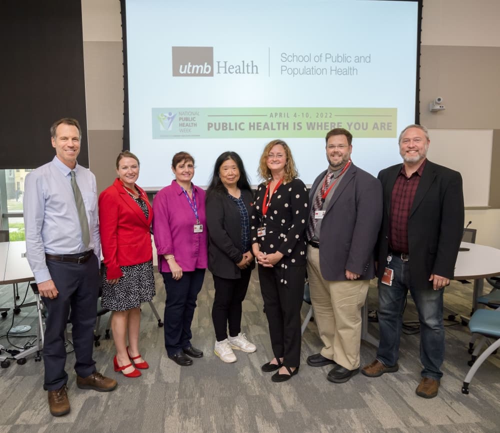 UTMB's School of Public and Population Health preparing the next generation of health care professionals