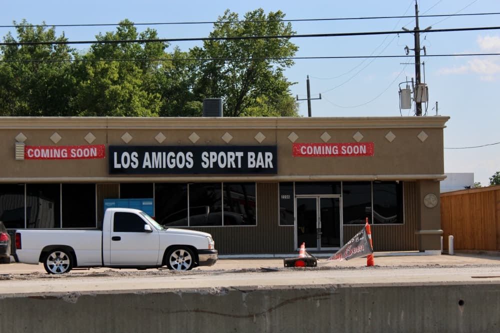 Los Amigos sports bar eyes late October opening in Humble