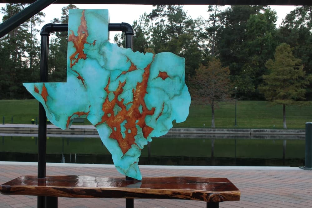 The Woodlands Arts Council reveals six new public art benches