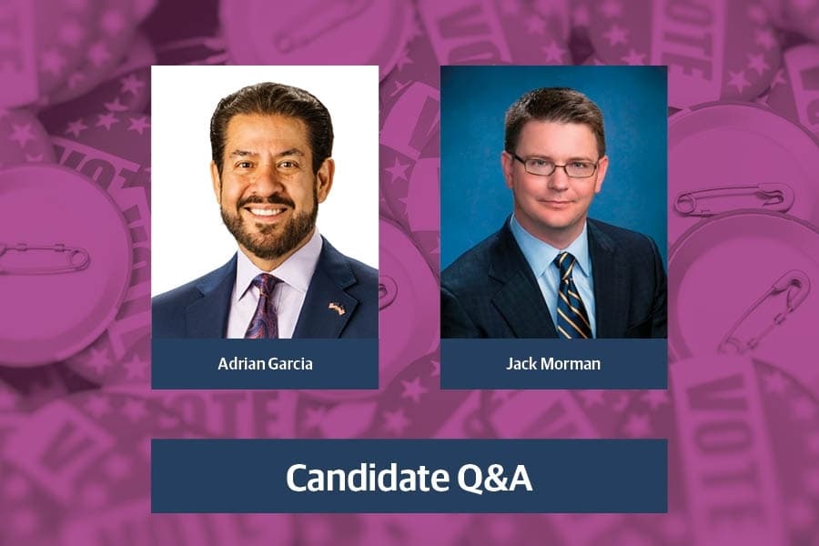 Q&A: Get to know Harris County Precinct 2 commissioner candidates Garcia, Morman