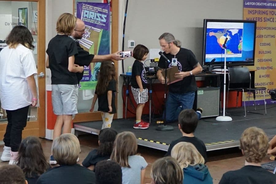 St. Stephen’s Episcopal School students make contact with space in unique, STEM-based programming