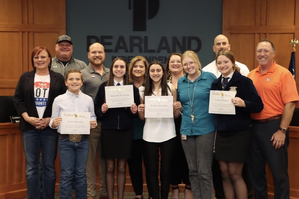 Pearland ISD Future Farmers of America students win awards at Brazoria County Fair