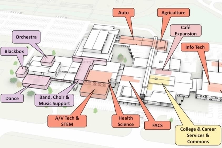 Trustees approve second price agreement for Hutto High School modernization