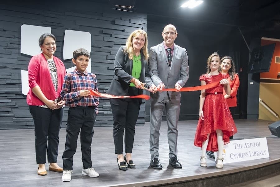 Aristoi Classical Academy Cypress expands with new library