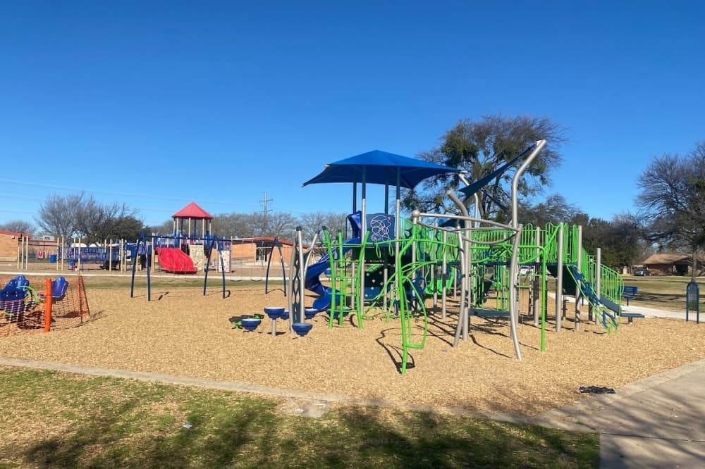 Renovated playground completed at Mark Twain Park in Richardson