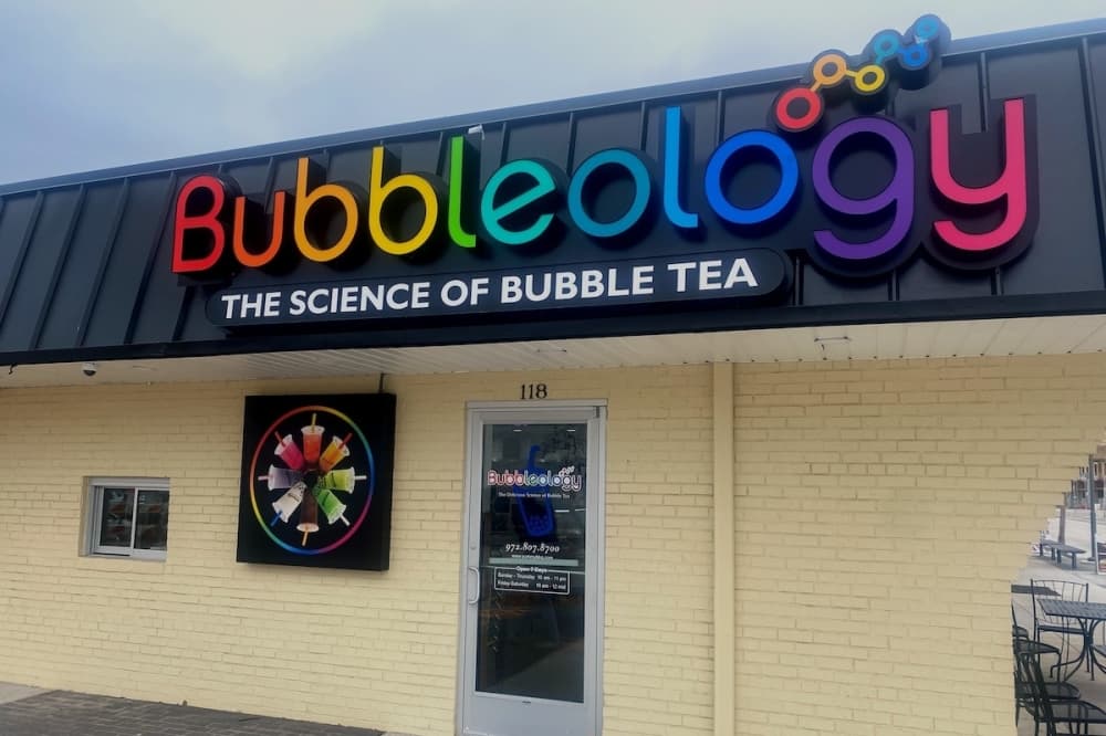 Bubbleology brings bubble tea, blended drinks to downtown Richardson