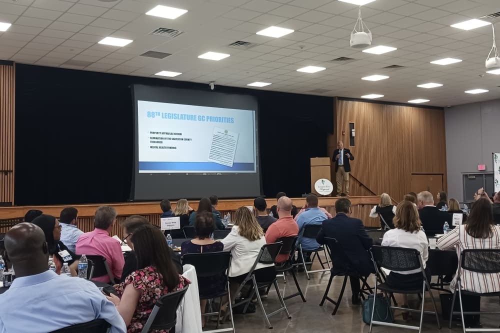Galveston County judge prioritizes property assessment reform, mental health during State of the County
