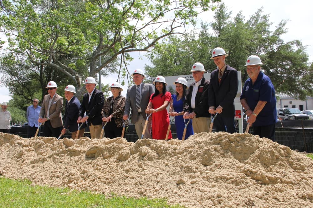 Humble officials celebrate April groundbreaking for new senior activity center