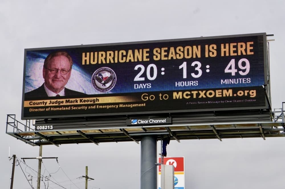 Montgomery County launches 8 digital billboards to prepare residents for hurricane season