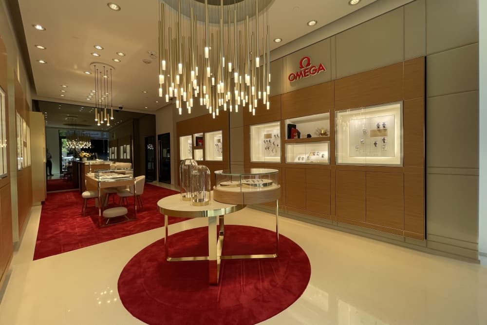 Omega opens at Market Street in The Woodlands