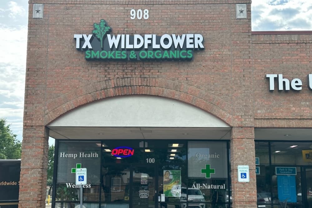 Texas Wildflower Smokes and Organics offering hemp products in Richardson