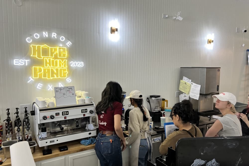 Kofe Num Pang now serving coffee in Conroe