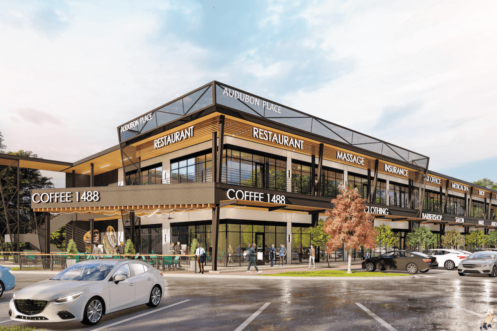 2-story retail center, 326 more apartments announced for Audubon in Magnolia