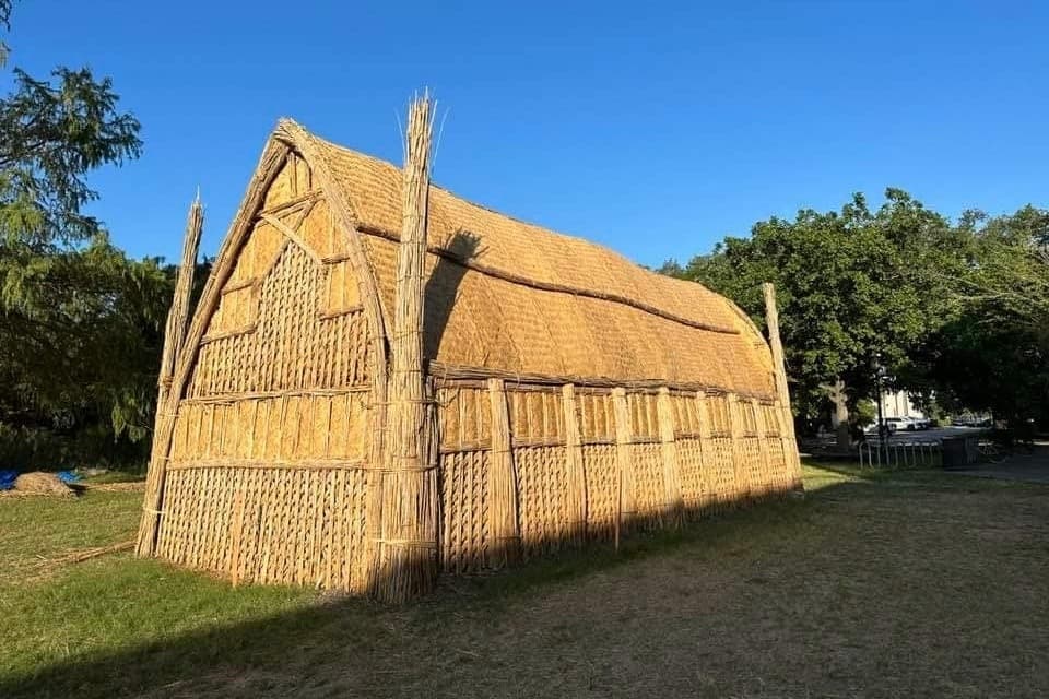 Traditional Arab reed house structure coming to Rice University for educational exhibit