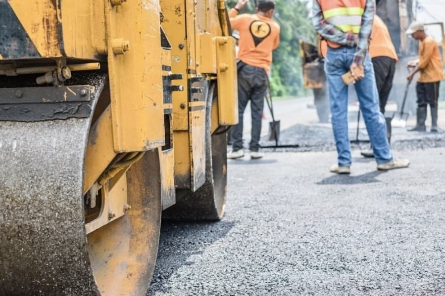 Intersection improvement project progresses at Hwy. 6, Brooks St. and First Colony Blvd.